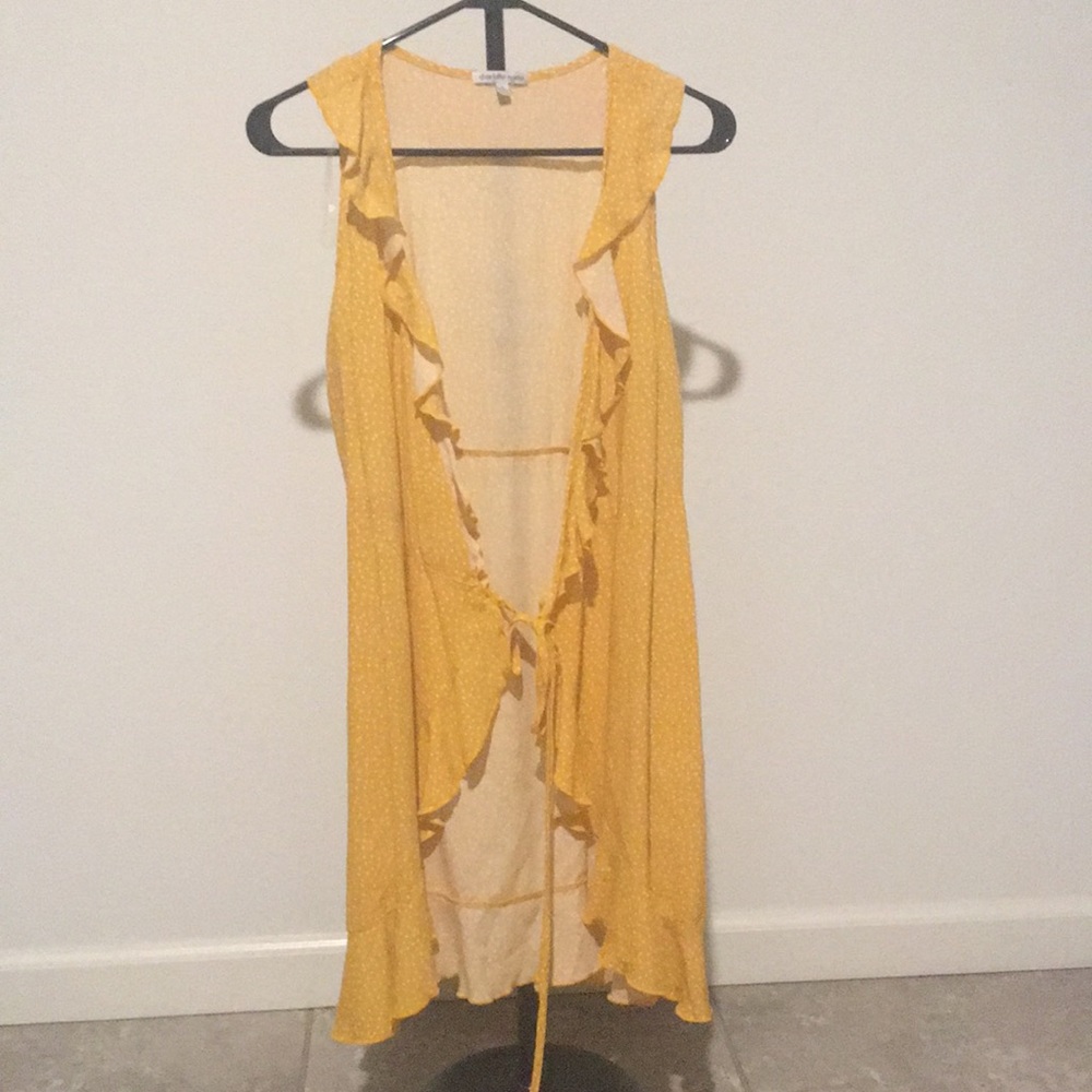 Dress like top, no sleeves, used.